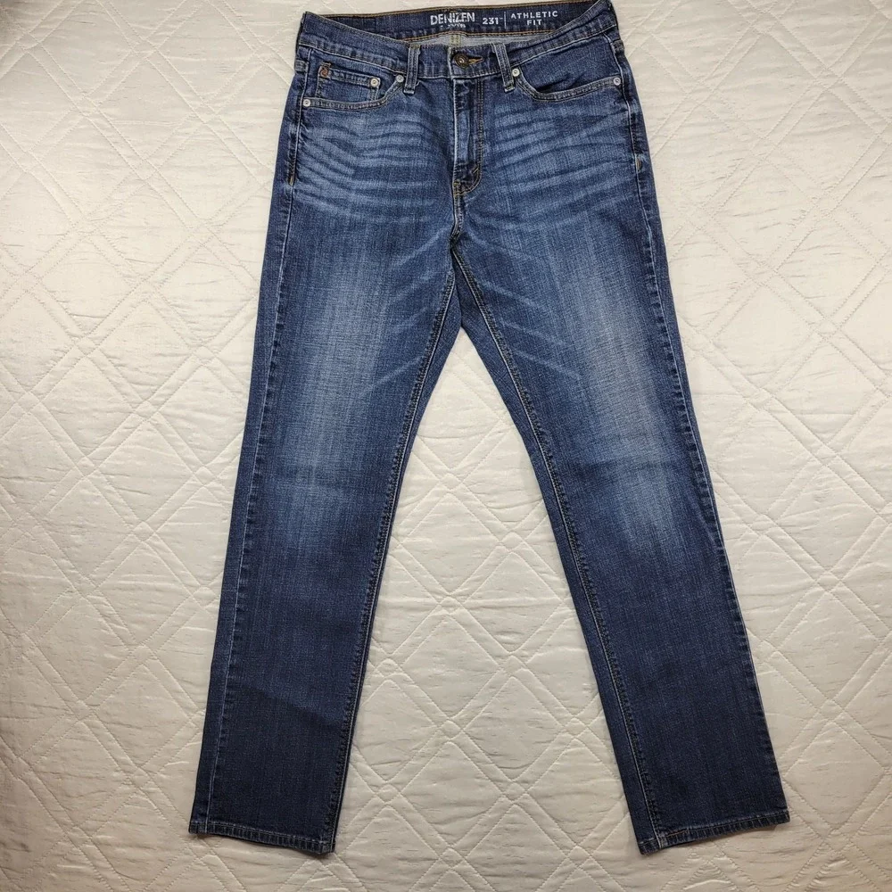 Denizen by Levis 231 Athletic Fit blue jeans size 30X32